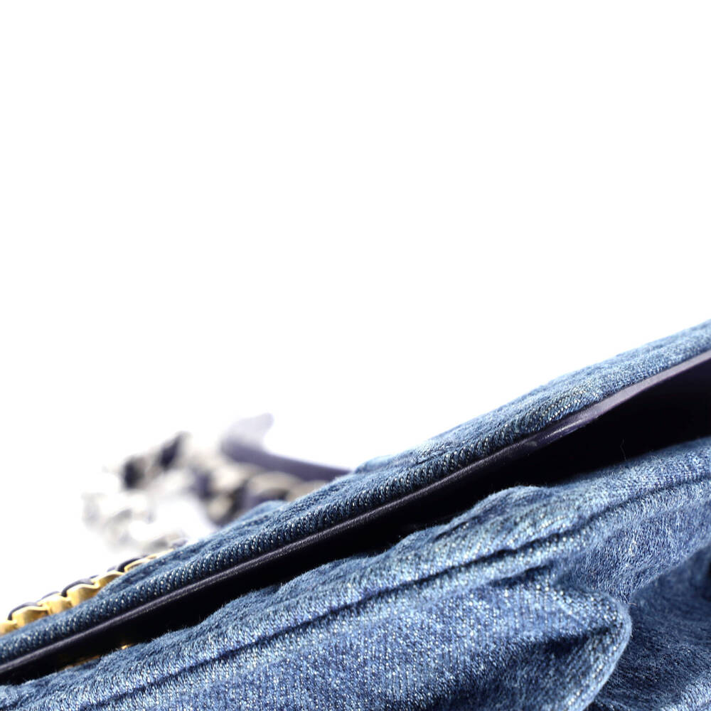 Chanel 19 Wallet on Chain Quilted Denim - Picture 8 of 8